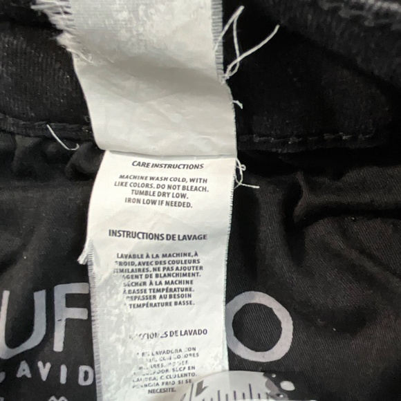 Buffalo David Bitton Max Skinny Jeans We Are Denim Black Stretch Men’s 34x32 - Picture 14 of 14